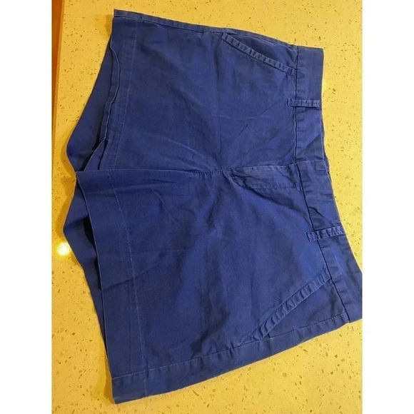 Calvin Klein women’s chino shorts blue size 10 - Picture 1 of 4